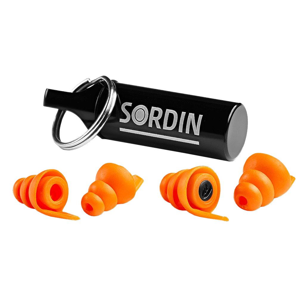 Sordin SmartEar Impulse - Reusable Passive Ear Plugs with Acoustic Filters - NRR 12 dB
