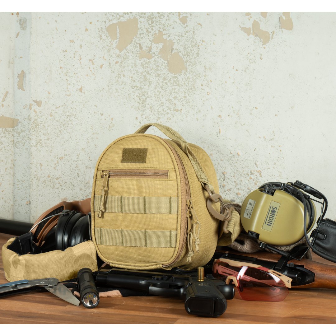 ACE Schakal Bag for Ear Defenders (Compatible with Sordin, Howard Leight, 3M Peltor & Many More)