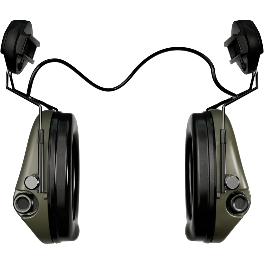 Sordin Supreme MIL AUX Active Hearing Protection with ARC Rail Adapters