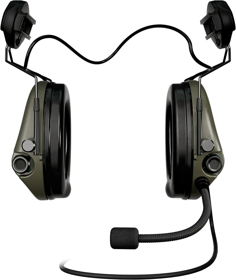 Sordin Supreme MIL CC Active Hearing Protection, ARC Rail Adapter & Nexus TP120 Plug