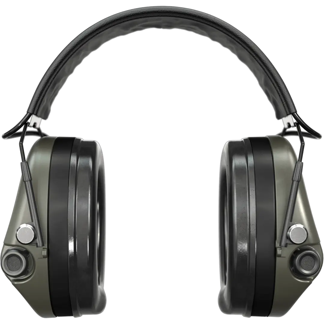 Sordin Supreme MIL AUX SFA Active Hearing Protection with Flexible Attenuation - NRR 24 dB