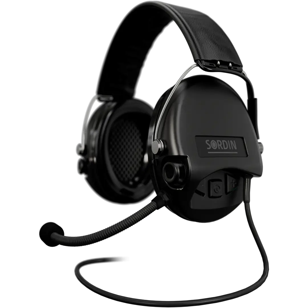 Sordin Supreme MIL CC Active Hearing Protection with Nexus TP120 Plug