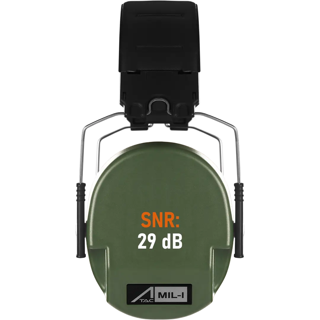 ACE Schakal MIL I Passive Hearing Protector - Lightweight and MIL-STD-810g Tested