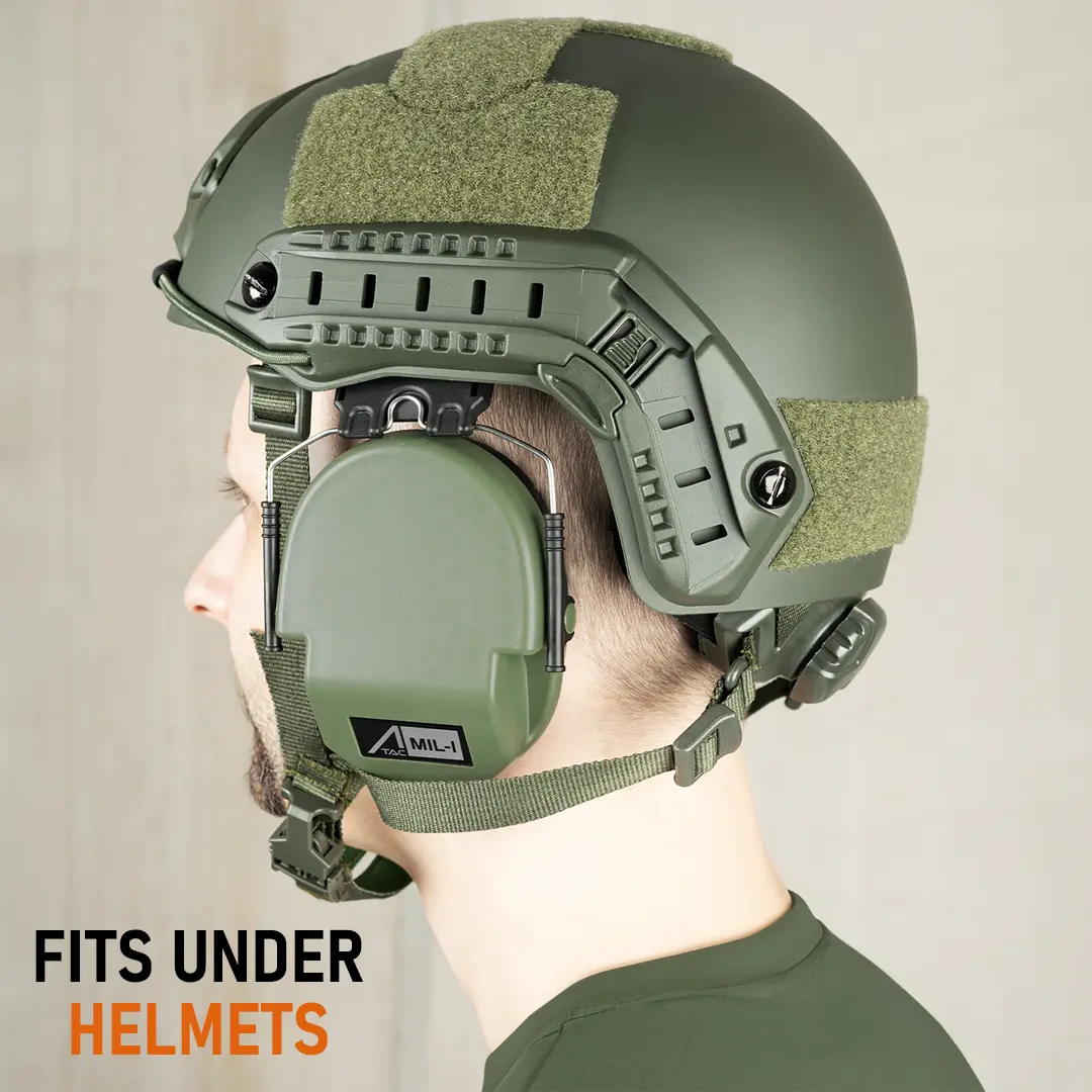 ACE Schakal MIL I Passive Hearing Protector - Lightweight and MIL-STD-810g Tested