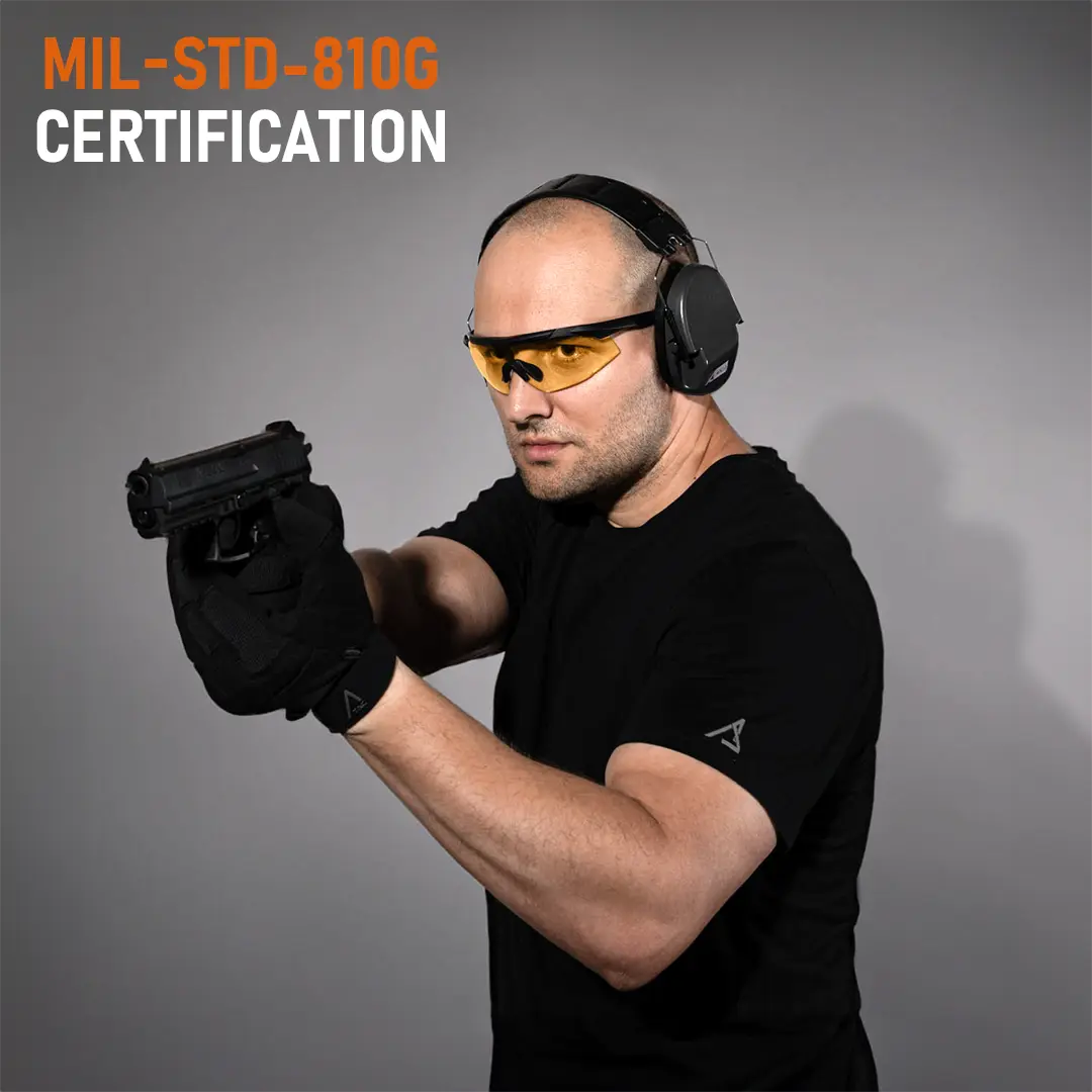 ACE Schakal MIL I Passive Hearing Protector - Lightweight and MIL-STD-810g Tested