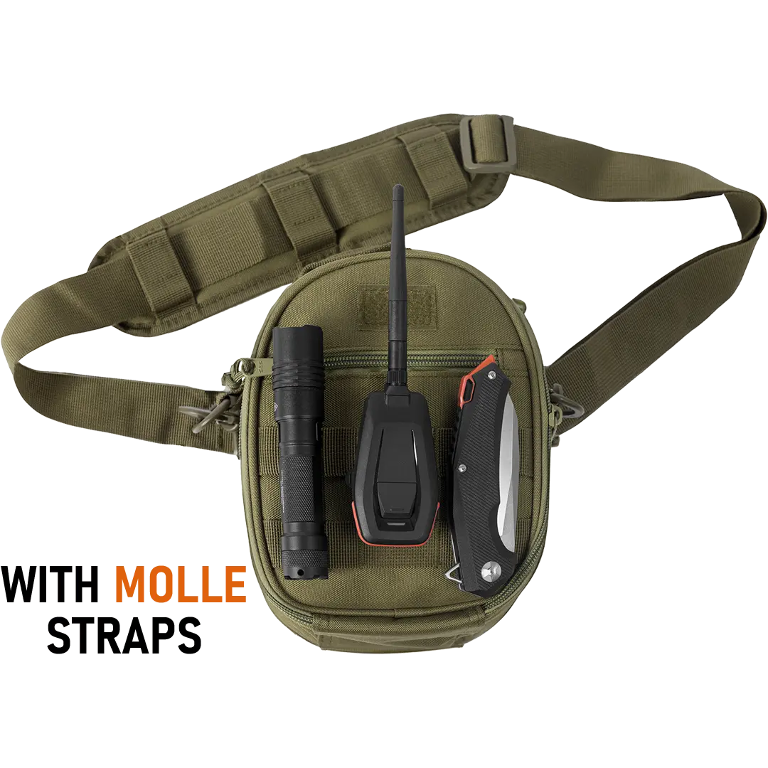 ACE Schakal Bag for Ear Defenders (Compatible with Sordin, Howard Leight, 3M Peltor & Many More)