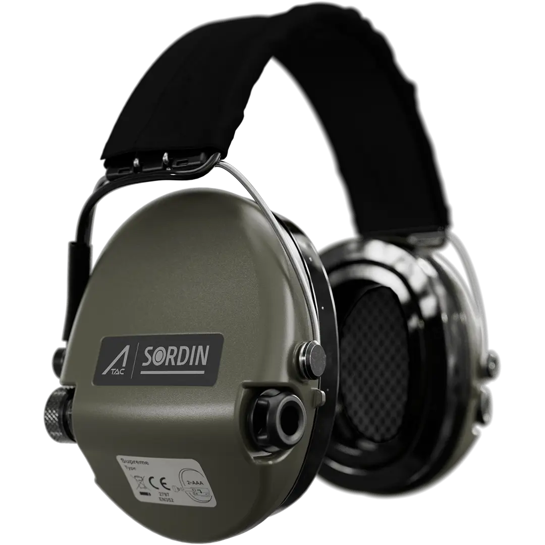 ACE Schakal by Sordin Active Hearing Protection with Gel Cushions