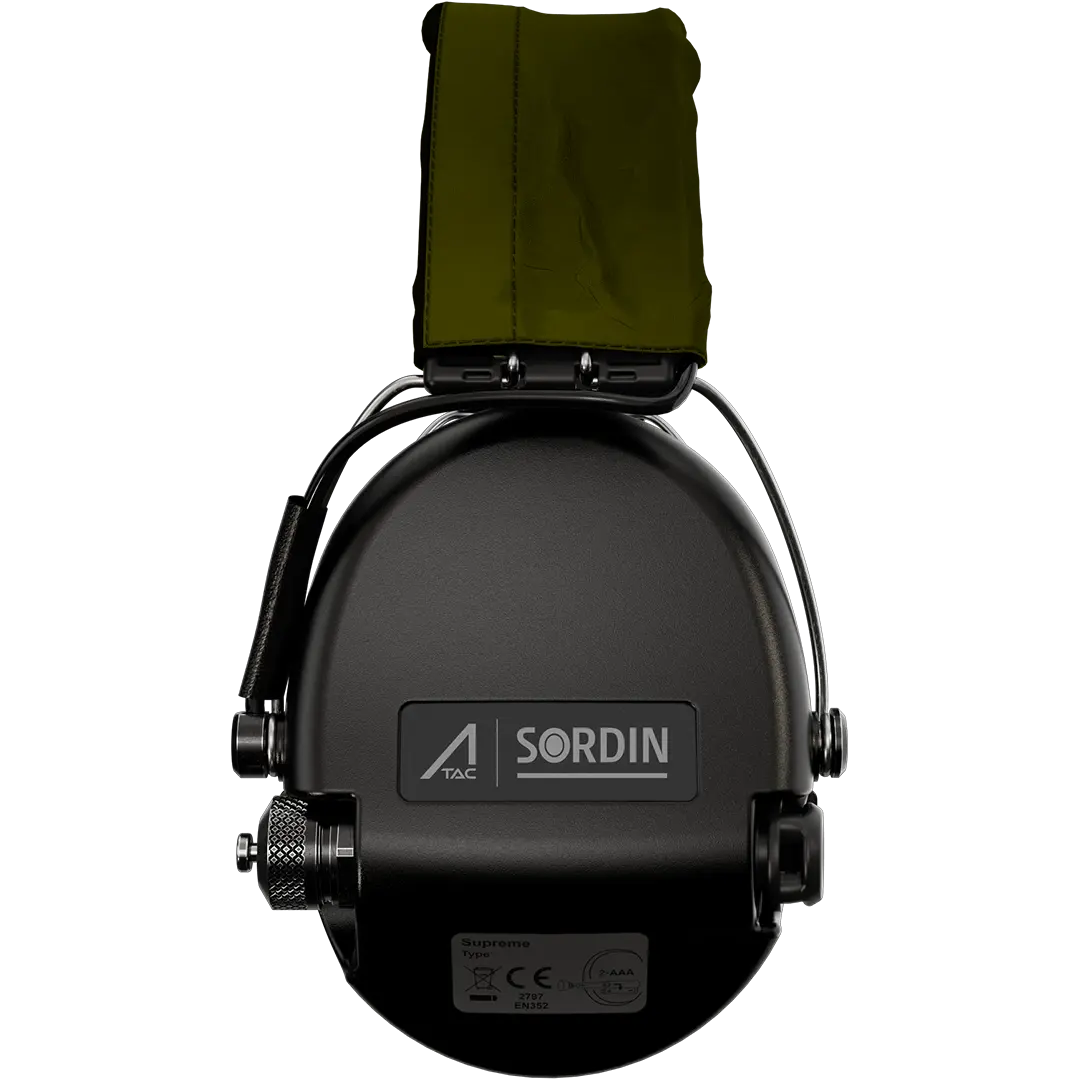 ACE Schakal by Sordin Active Hearing Protection with Gel Cushions