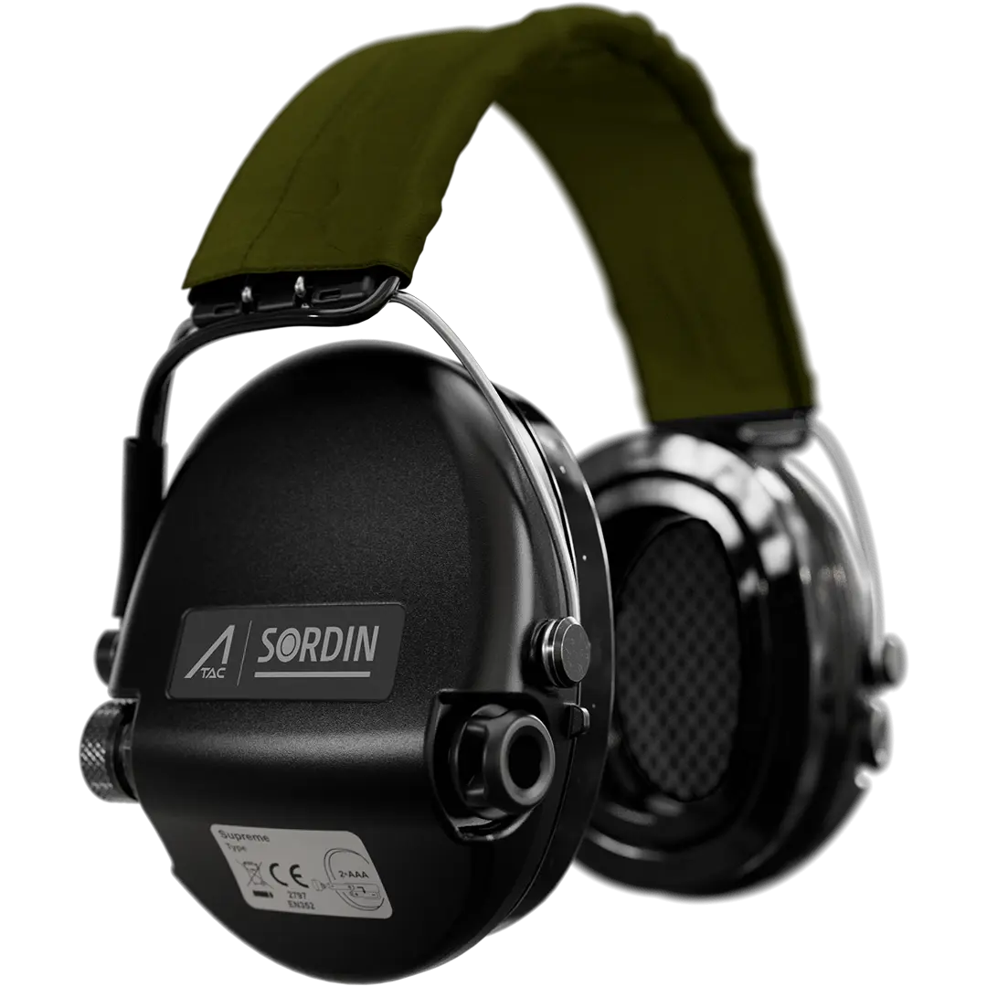 ACE Schakal by Sordin Active Hearing Protection with Gel Cushions