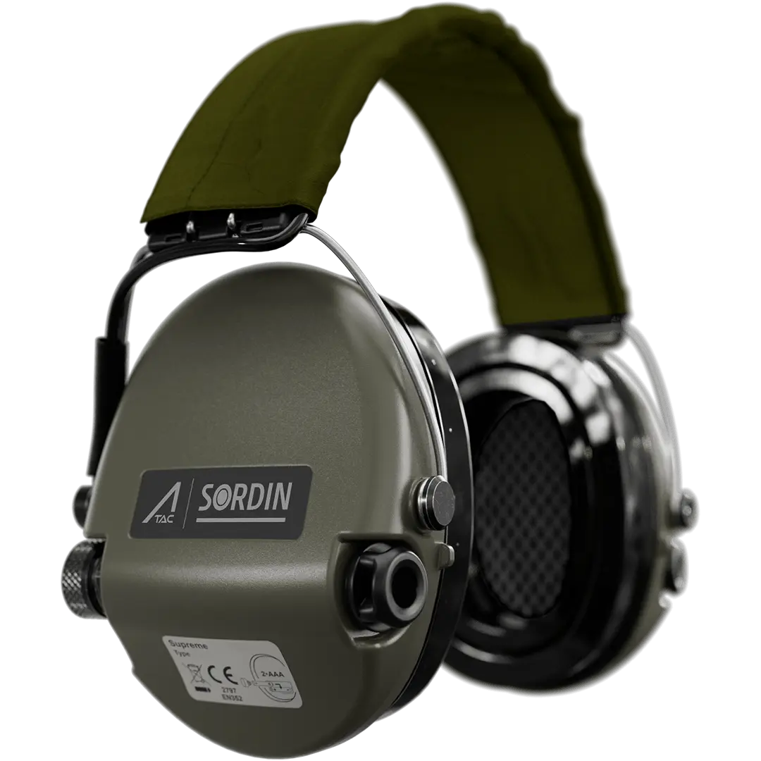ACE Schakal by Sordin Active Hearing Protection with Gel Cushions