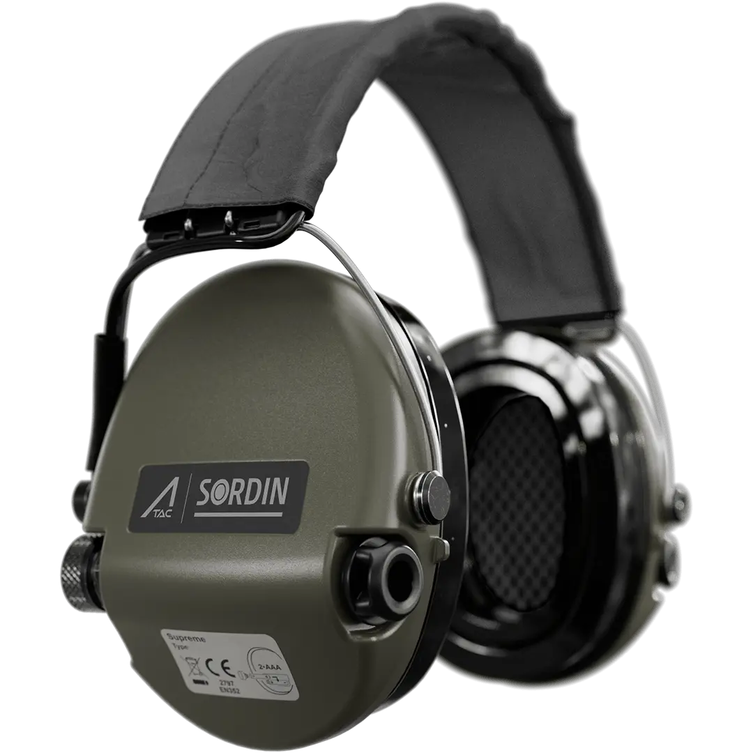 ACE Schakal by Sordin Active Hearing Protection with Gel Cushions