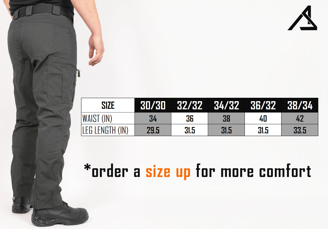 ACE Schakal Tactical Pants with Ripstop Fabric – Water Resistant Cargo Pants