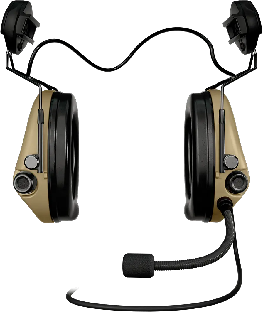 Sordin Supreme MIL CC Active Shooting Earmuff, ARC Rail Adapter & Nexus TP120 Plug