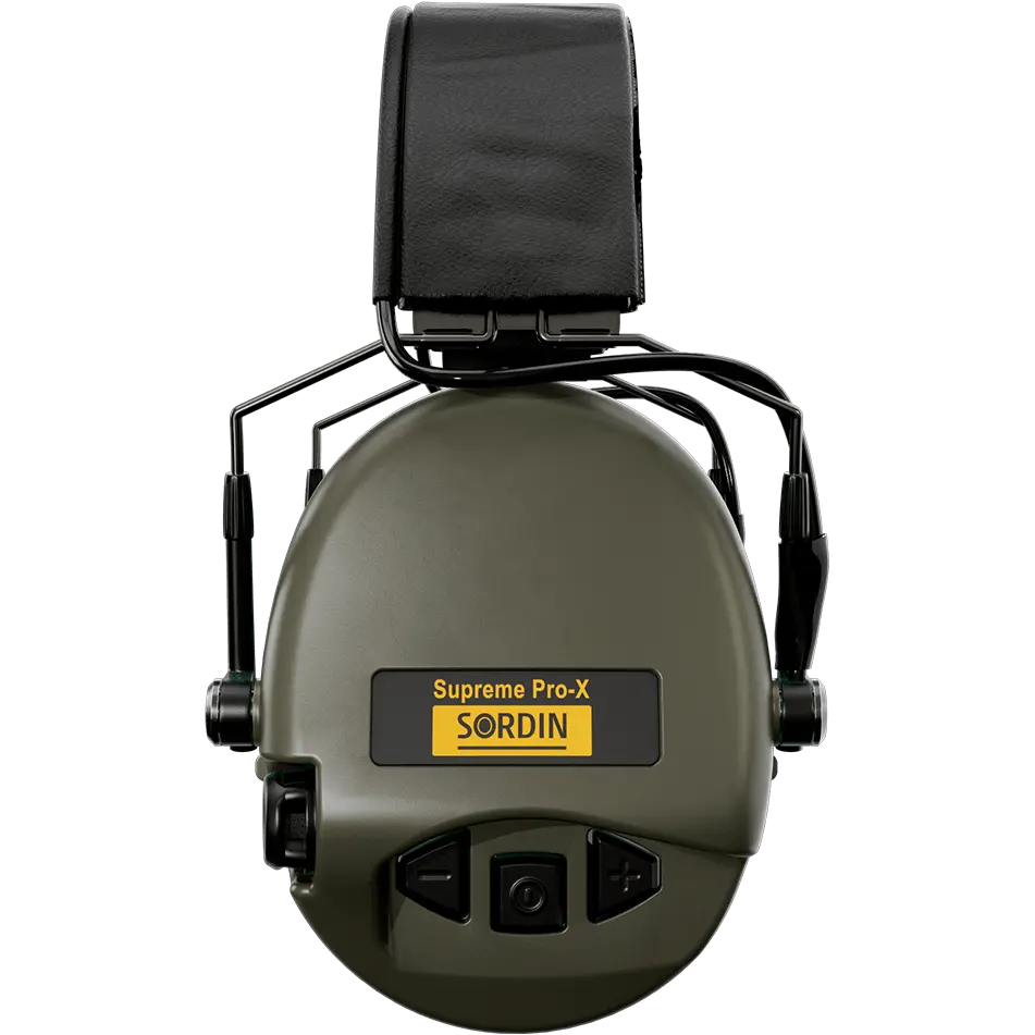 Sordin Supreme Pro-X SFA Active Shooting Earmuff with Flexible Attenuation