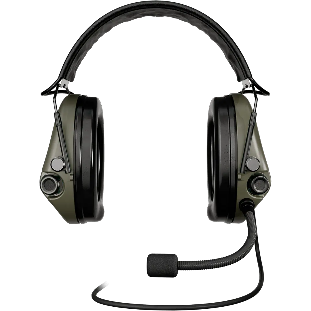 Sordin Supreme MIL CC Slim Active Shooting Earmuff with Nexus TP120 Plug