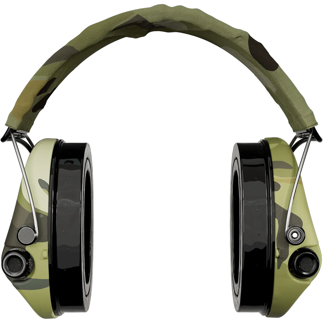 Sordin Supreme Pro-X LED Active Shooting Earmuff LED Light & Gel Cushions