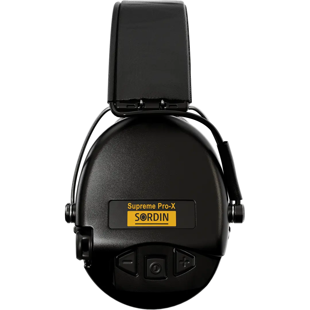 Sordin Supreme Pro-X Active Shooting Earmuff with Gel Cushions