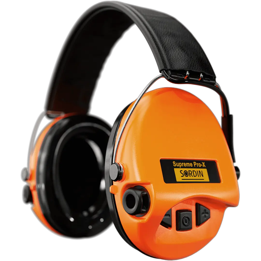 Sordin Supreme Pro-X Active Shooting Earmuff with Gel Cushions