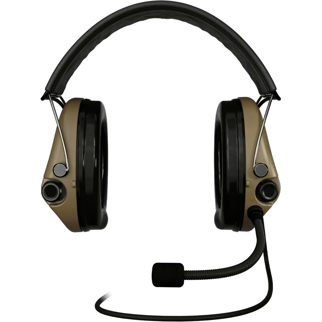 Sordin Supreme MIL CC Active Shooting Earmuff with Nexus TP120 Plug