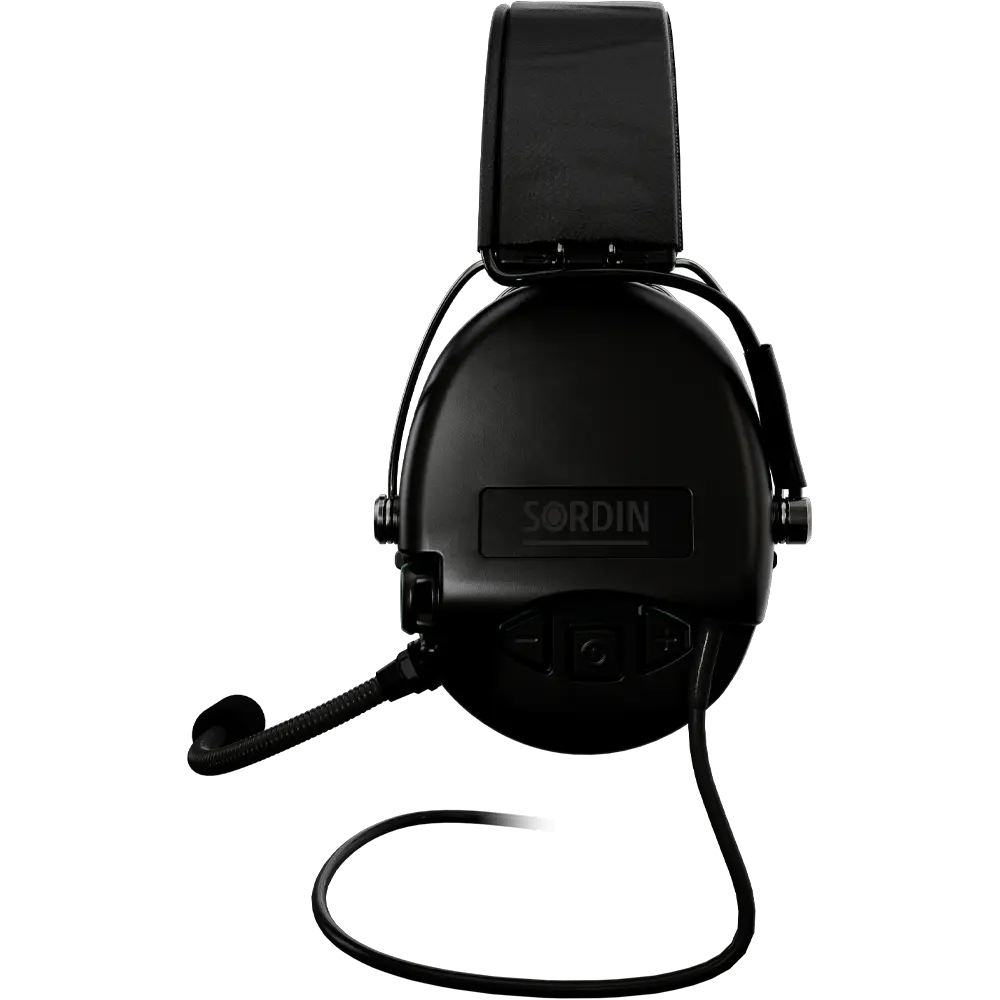 Sordin Supreme MIL CC Active Shooting Earmuff with Nexus TP120 Plug