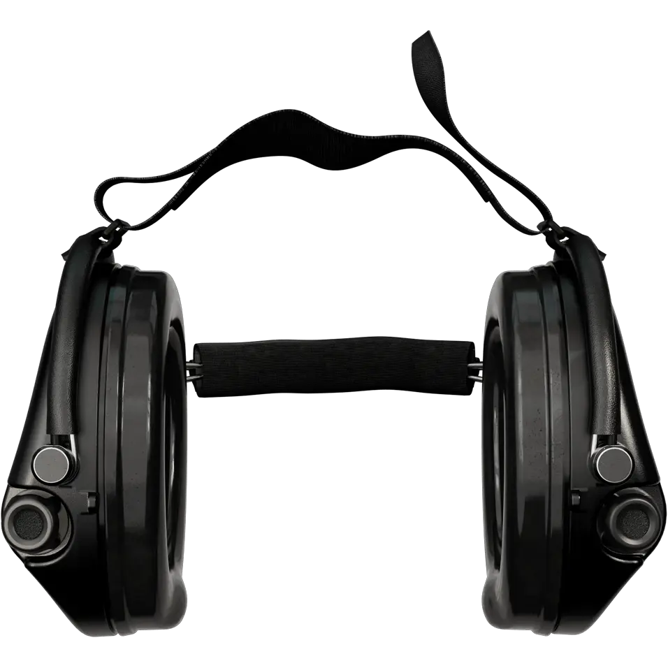 Sordin Supreme MIL AUX Active Shooting Earmuff with Neckband