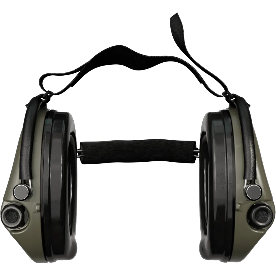 Sordin Supreme MIL AUX Active Shooting Earmuff with Neckband