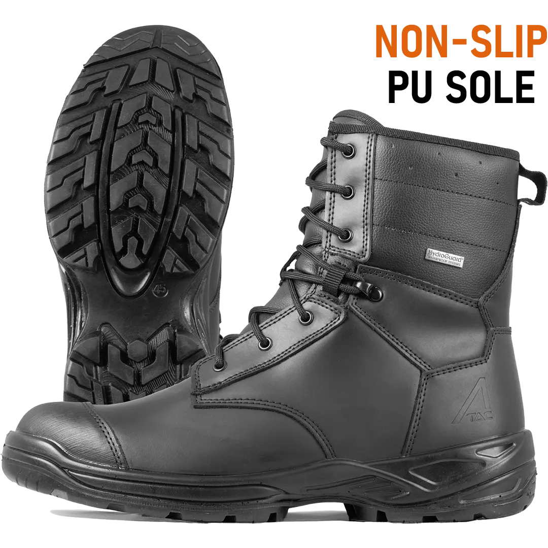 ACE Schakal Tactical Leather Boots - Waterproof Crazy Horse Leather and Slip Proof Sole