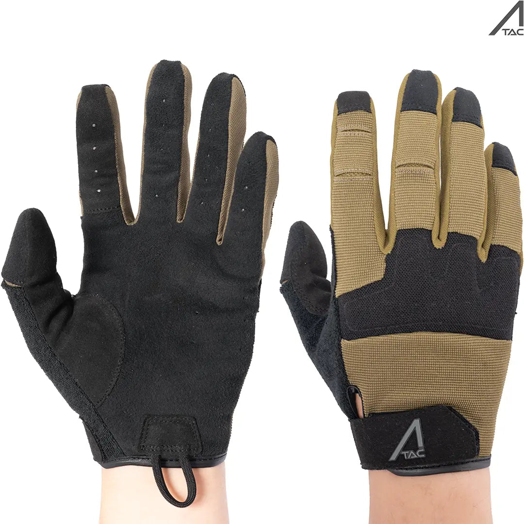 ACE Schakal Tactical Gloves - Secure Fit with Foam Knuckle Padding - Touchscreen Capable