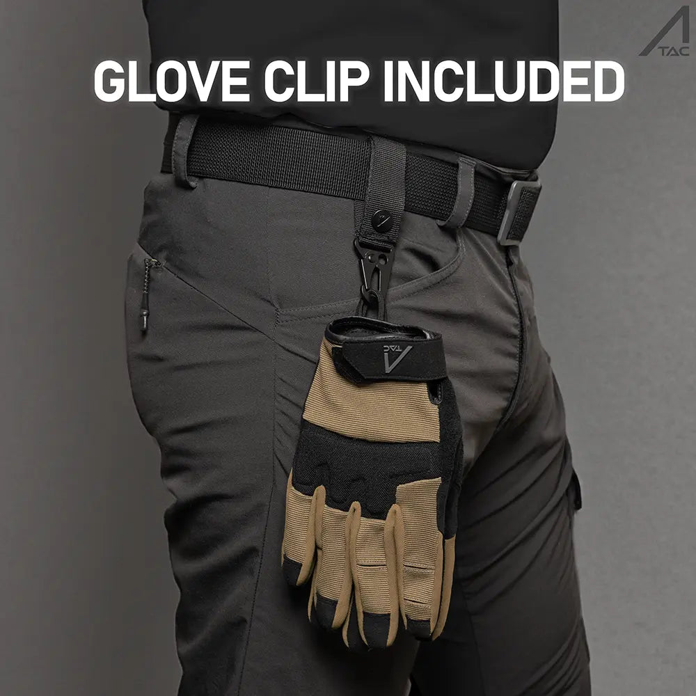 ACE Schakal Tactical Gloves - Secure Fit with Foam Knuckle Padding - Touchscreen Capable