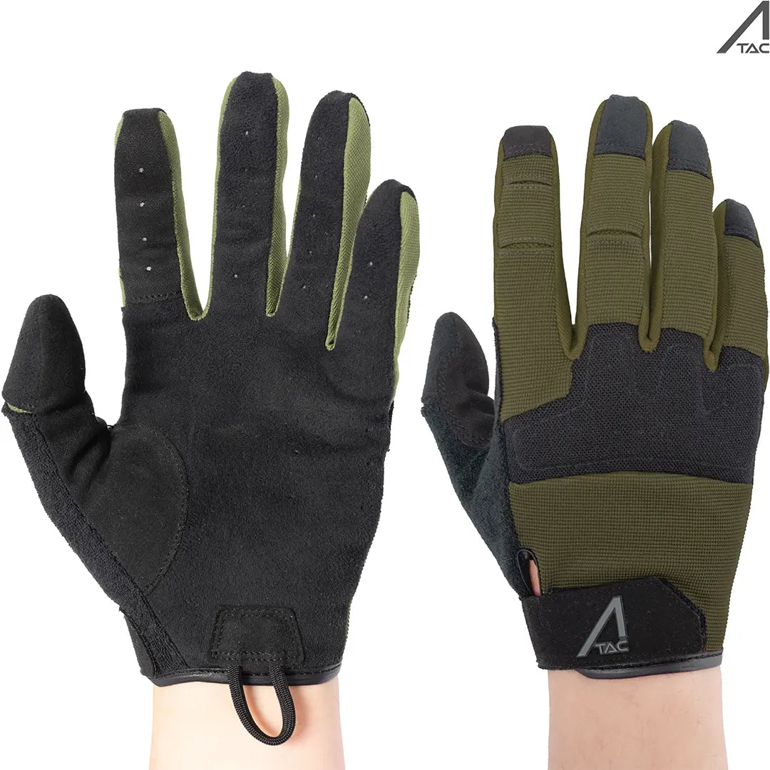 ACE Schakal Tactical Gloves - Secure Fit with Foam Knuckle Padding - Touchscreen Capable