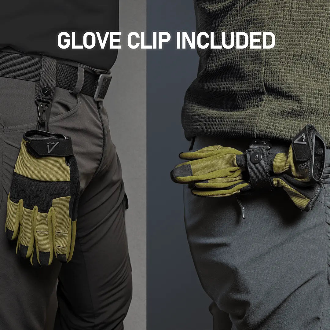 ACE Schakal Tactical Gloves - Secure Fit with Foam Knuckle Padding - Touchscreen Capable