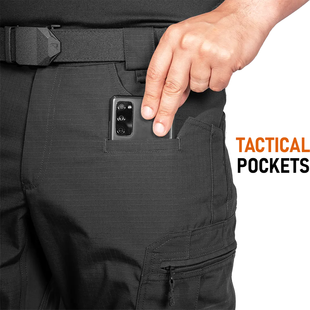 ACE Schakal Tactical Pants with Ripstop Fabric – Water Resistant Cargo Pants