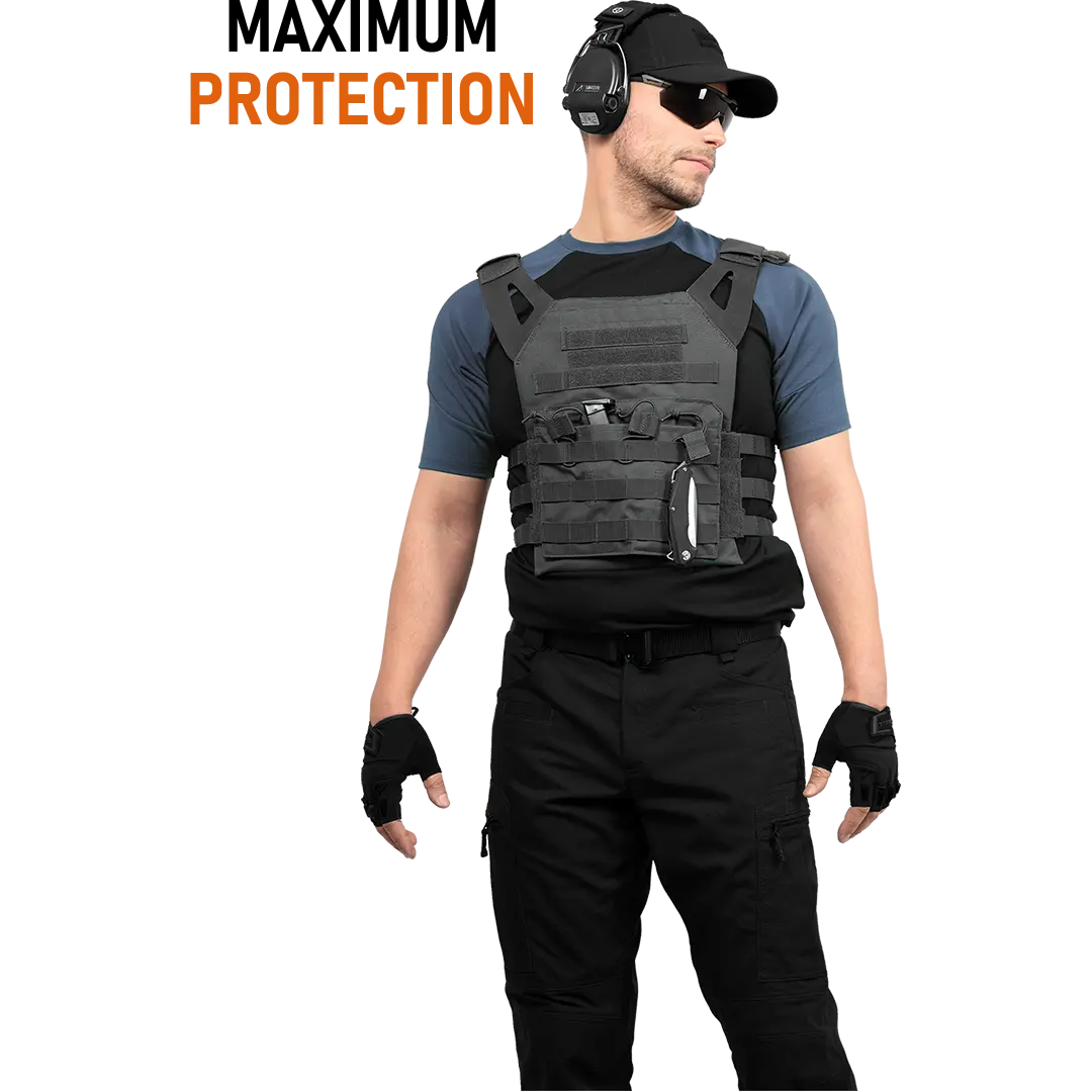 ACE Schakal Tactical Pants with Ripstop Fabric – Water Resistant Cargo Pants