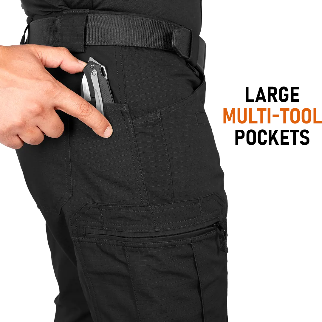 ACE Schakal Tactical Pants with Ripstop Fabric – Water Resistant Cargo Pants