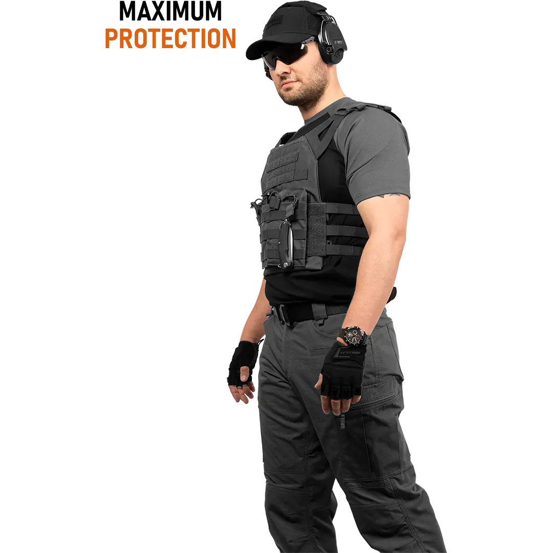 ACE Schakal Tactical Pants with Ripstop Fabric – Water Resistant Cargo Pants