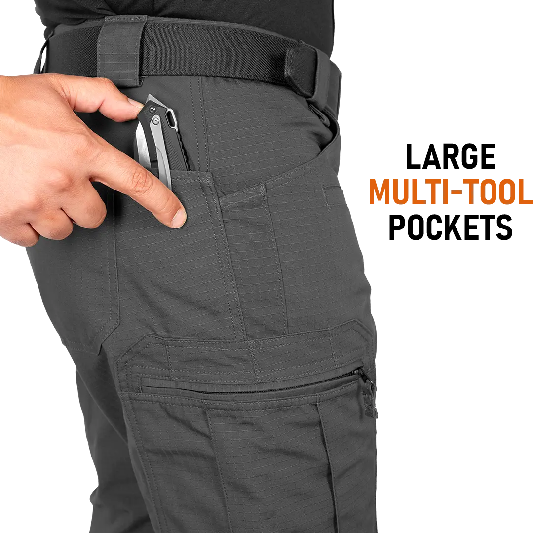 ACE Schakal Tactical Pants with Ripstop Fabric – Water Resistant Cargo Pants