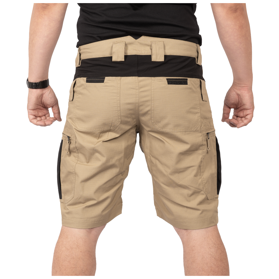 ACE Schakal Tactical Cargo Shorts - Hiking Pants with Stretch Waistband