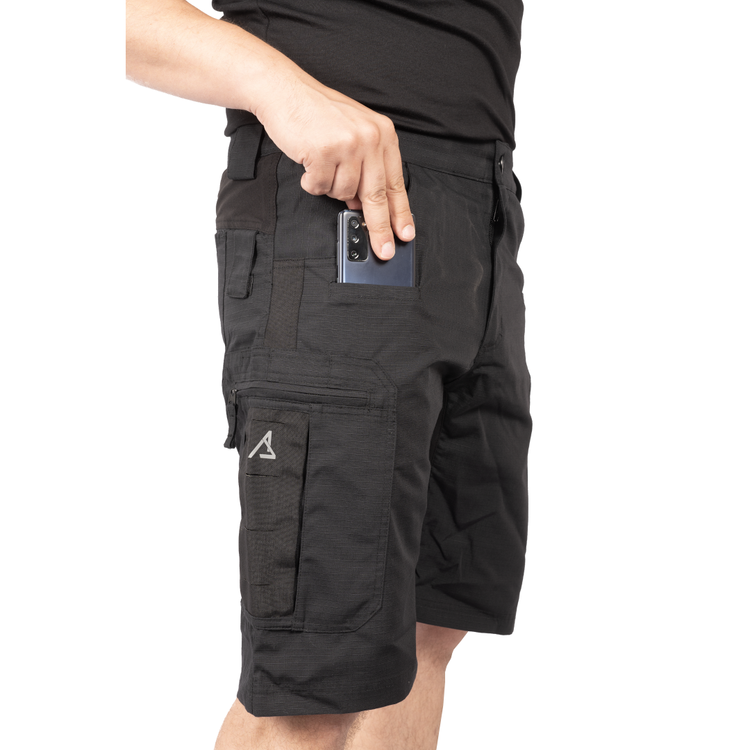 ACE Schakal Tactical Cargo Shorts - Hiking Pants with Stretch Waistband