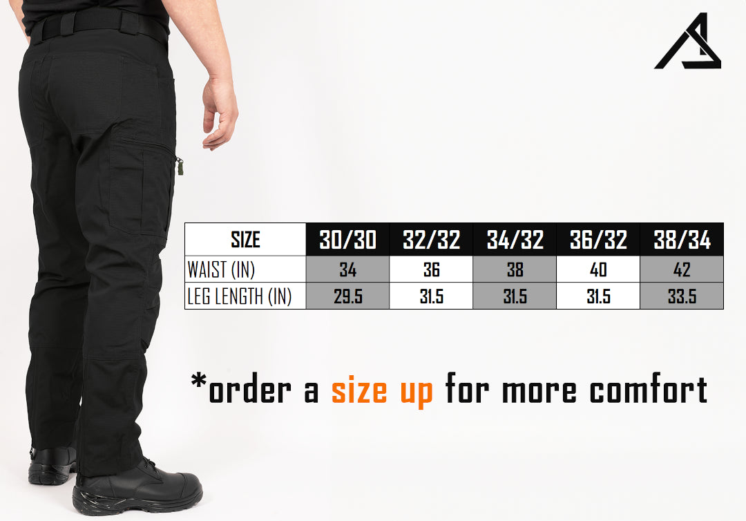 ACE Schakal Tactical Pants with Ripstop Fabric – Water Resistant Cargo Pants