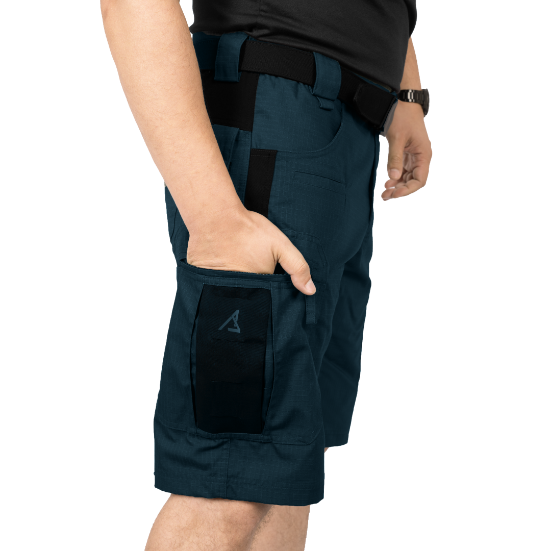 ACE Schakal Tactical Cargo Shorts - Hiking Pants with Stretch Waistband