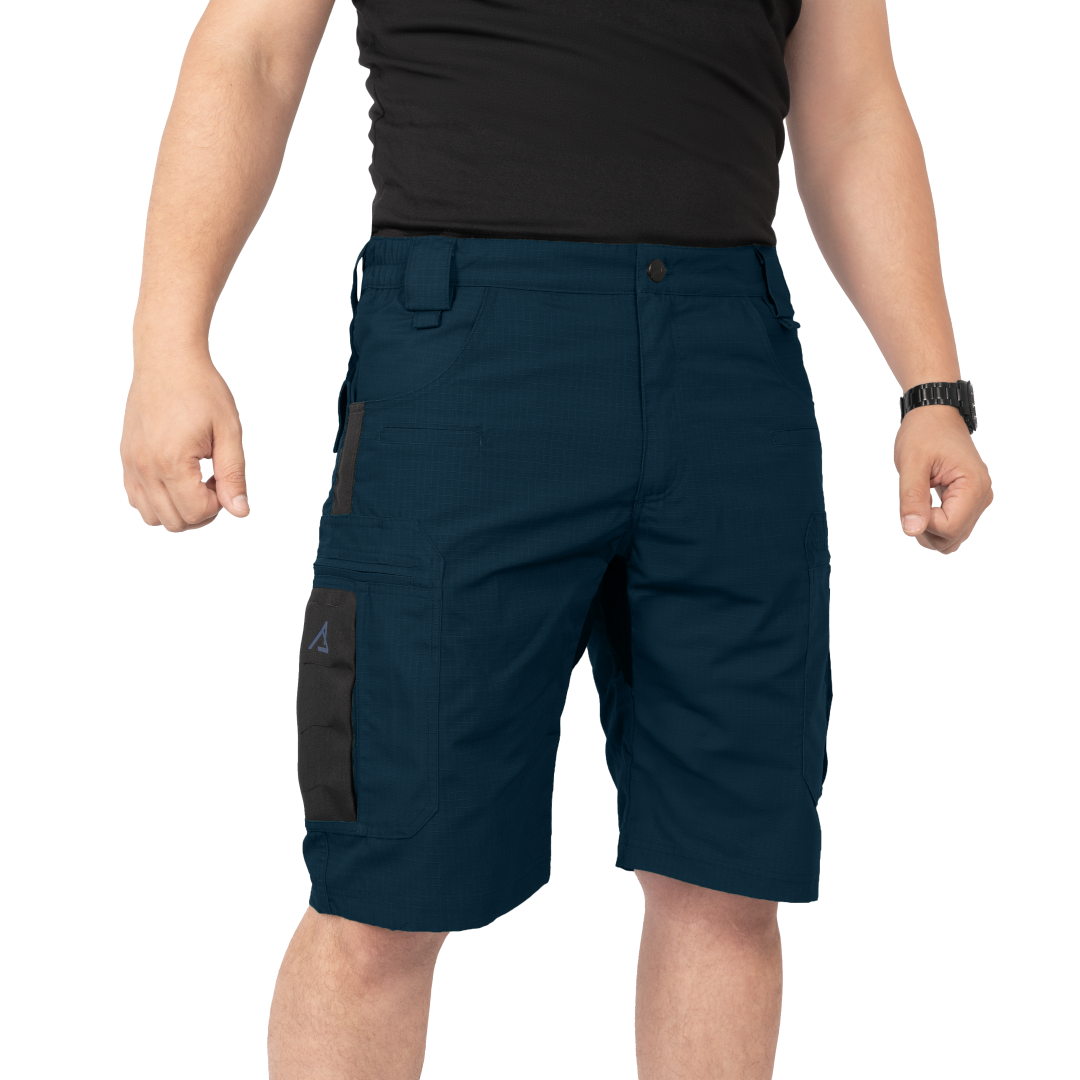 ACE Schakal Tactical Cargo Shorts - Hiking Pants with Stretch Waistband