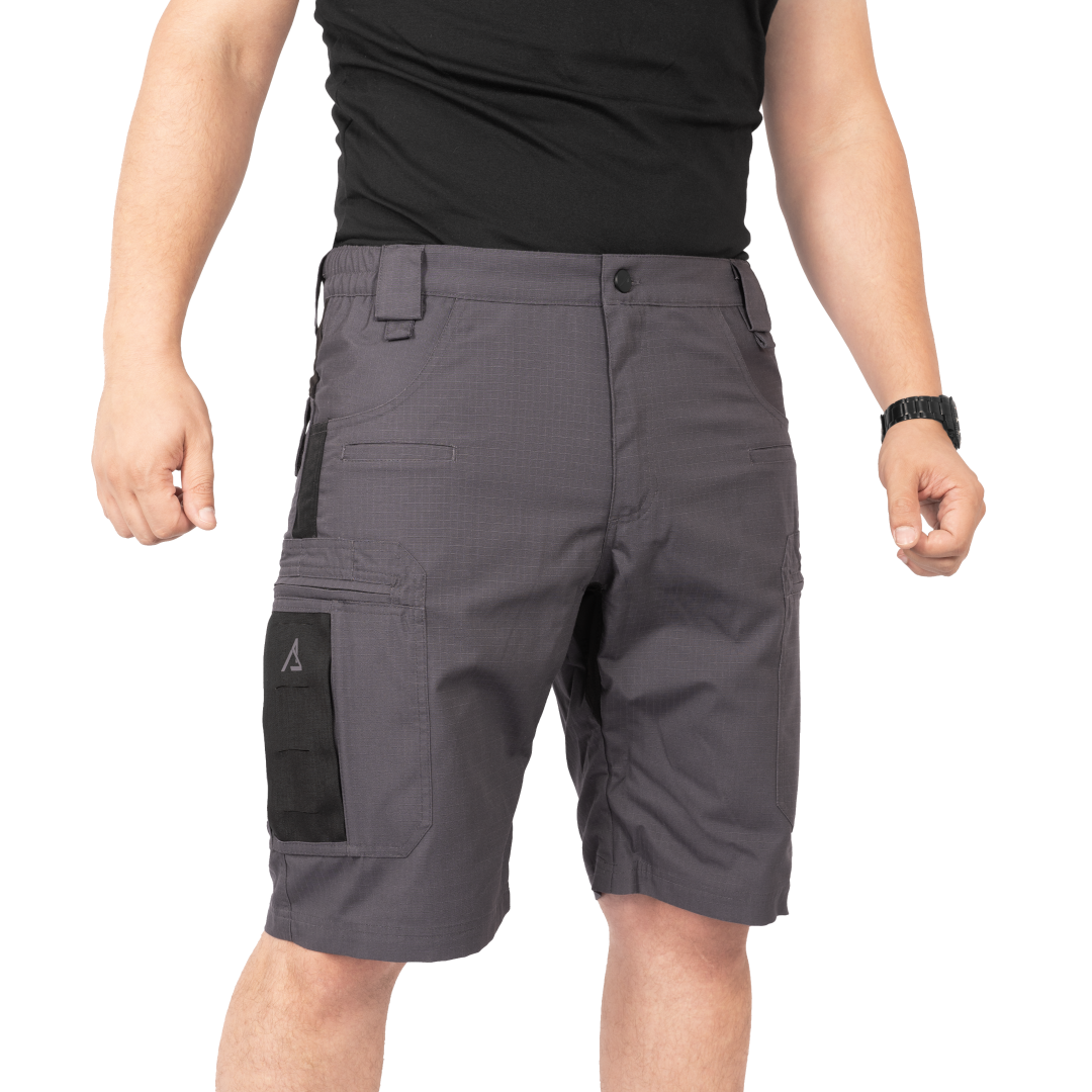 ACE Schakal Tactical Cargo Shorts - Hiking Pants with Stretch Waistband