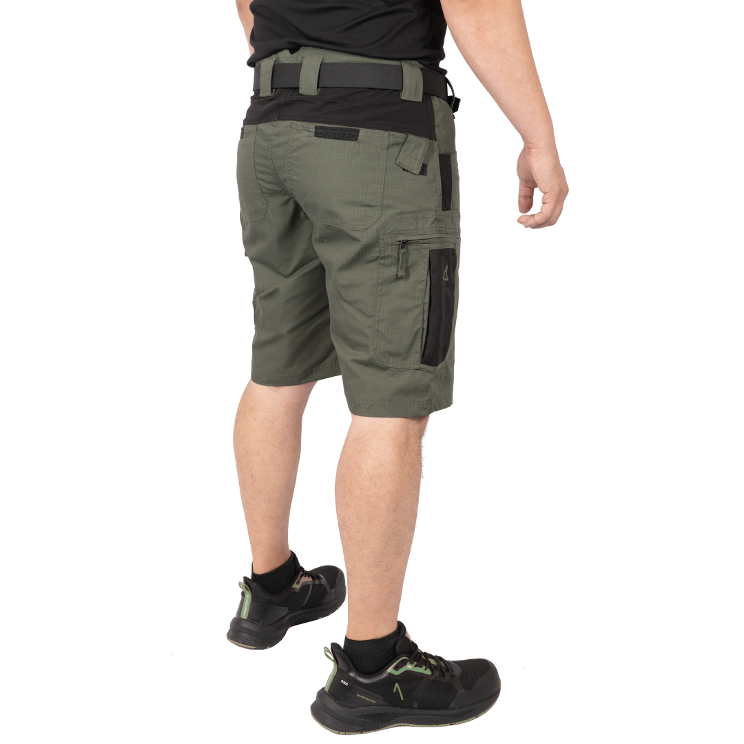 ACE Schakal Tactical Cargo Shorts - Hiking Pants with Stretch Waistband