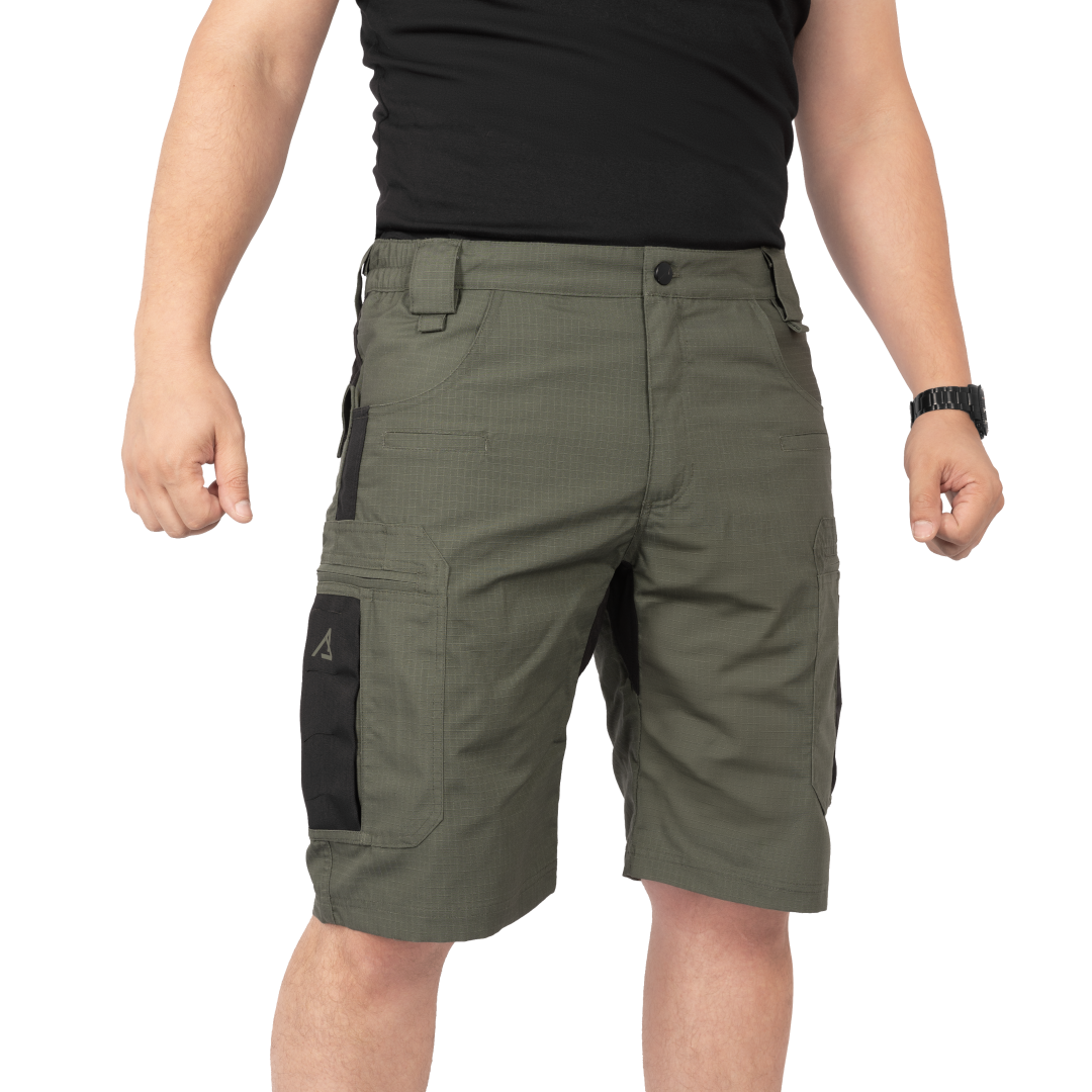 ACE Schakal Tactical Cargo Shorts - Hiking Pants with Stretch Waistband